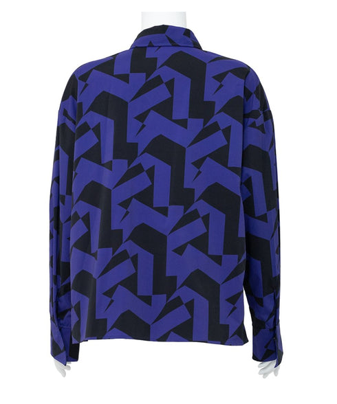 Geometric Pop Over Shirt
